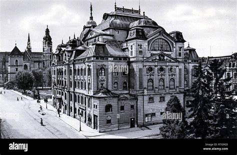 National Theater Built In 1899 Stock Photo Alamy