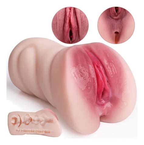 Masturbador Masculino Silicona Realista Vagina Y Anal Envío gratis