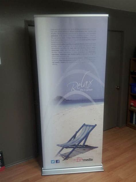 Retractable Banner Stands Minimax Media In Victoria Bc