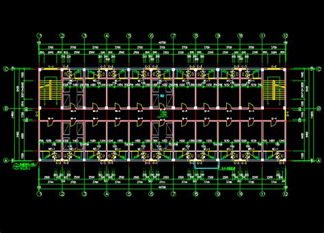 办公楼建筑设计cad施工图纸—迅捷cad图库