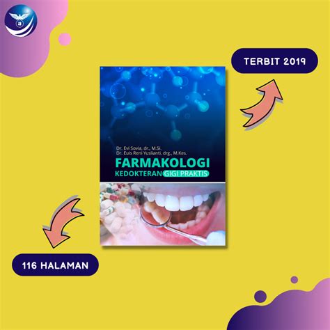 Jual Buku Ajar Farmakologi Kedokteran Gigi Praktis Evi Sovia Euis