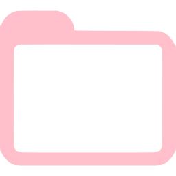 Pink folder icon - Free pink folder icons