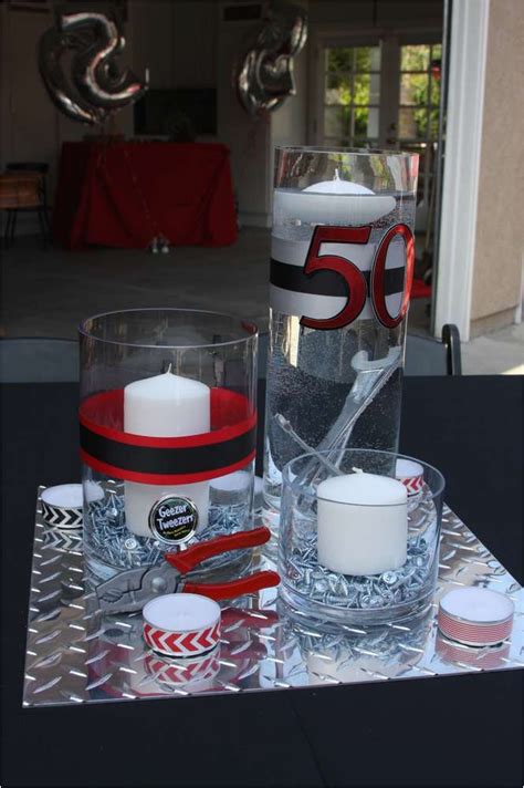 Black And White 50th Birthday Party Decorations 50th Birthday Party