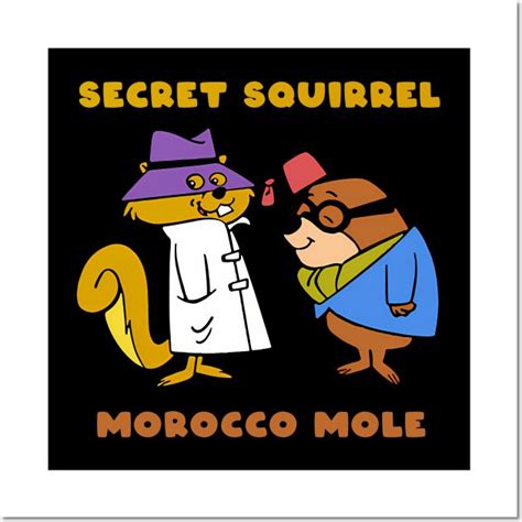 Secret Squirrel And Morocco Mole By Lazymost Secret Squirrel