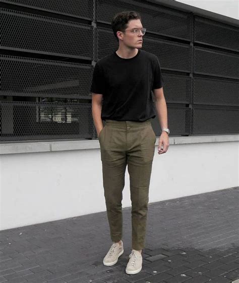 Moda Minimalista Menos Mais Estilo Moda Para Homens Men Fashion