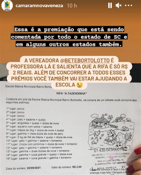 Premiação de rifa da fazendinha se torna viral e escola vende até no