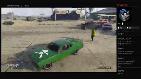 Live Rassemblement GTA 5 PS4 CLEAN CAR YouTube