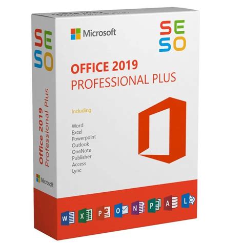 Microsoft Office Professional Plus 2019 Selected Software