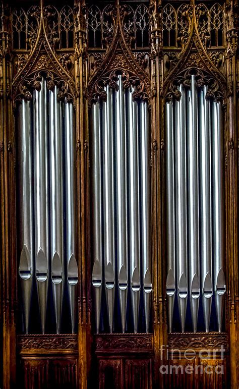 St. Patrick's Cathedral - Pipe Organ Detail Photograph by James Aiken - Pixels