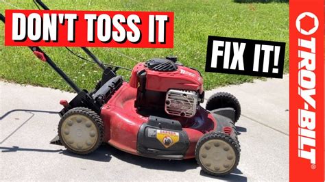 Push Lawn Mower Won T Start After Winter