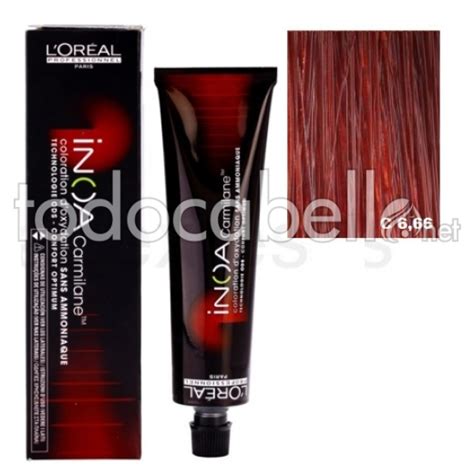 Loreal Inoa Carmilane C Rubio Oscuro Rojo Profundo G