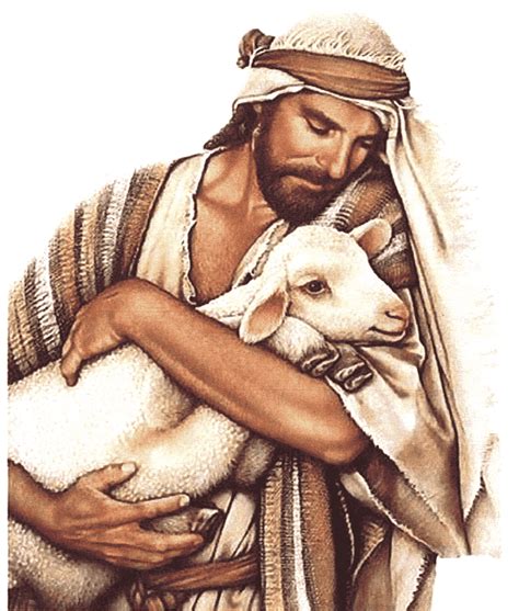 Man Carrying Sheep Illustration Sheep Jesus Psalm Psalms The Good