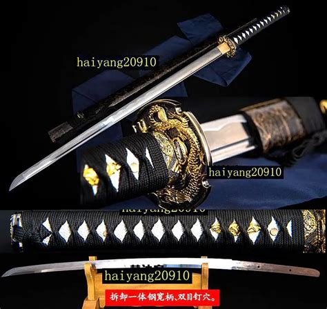 Handmade Japanese Samurai Sword Katana 1060 High Carbon Steel Full Tang