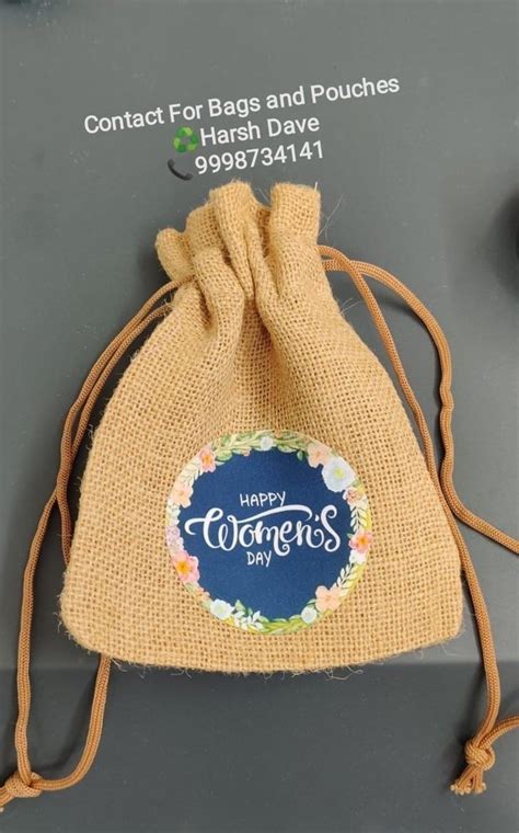 Natural Jute Pouch At Rs 25 Piece In Nadiad Id 26482808930