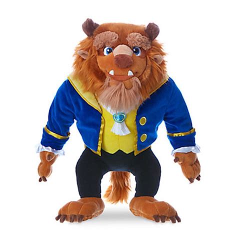 Disney Store Beauty And The Beast 15 Beast Medium Plush Toy New With