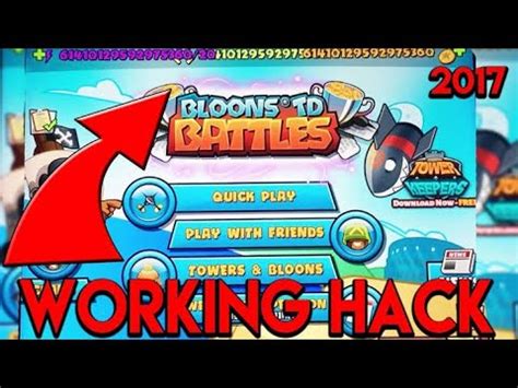 Hack Bloons TD Battles Mod Medals Energy Last Version YouTube