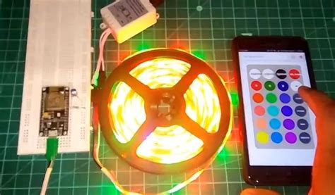 Esp Rgb Led Strip Wifi Control Nodemcu As A Ir Remote For Led