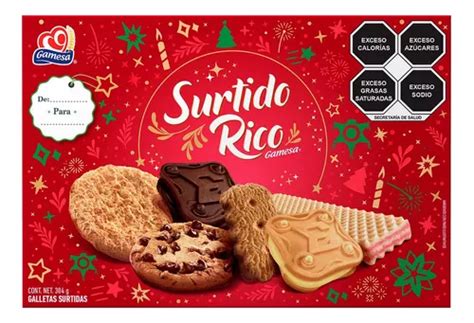 Galleta Gamesa Surtido Rico Navidad 304g MercadoLibre