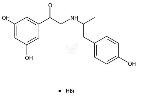 3 5 二羟基 2 2 对羟基苯基 1 甲基乙基 氨基 苯乙酮氢溴酸盐 3 5 Dihydroxy 2 2 p hydroxyphenyl 1