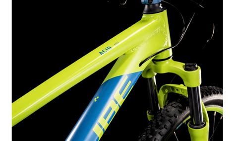 Dviratis Cube Acid 260 Disc Green N Blue 2023 Bikko Lt