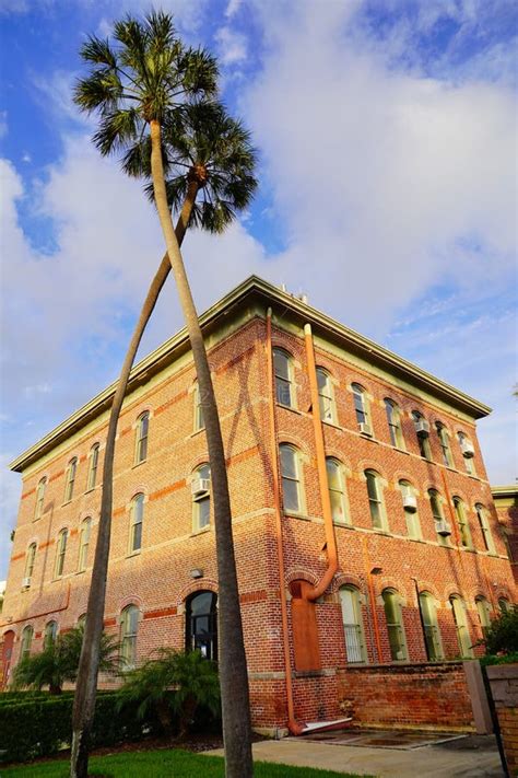 The University Of Tampa Campus Building Art Stock Photo Image Of