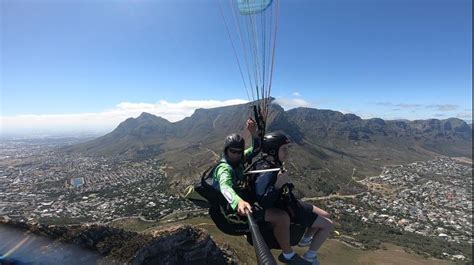 Cape Town Tandem Paragliding With Views Of Table Mountain Getyourguide