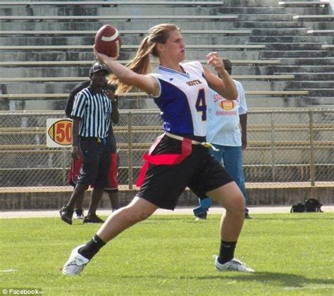 Flag Footballwhere Girls Can Hang Too Get Involved Football