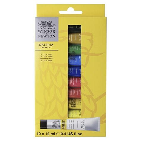 Winsor Newton Galeria Acrylfarben Set Stk X Ml Tube Bauhaus