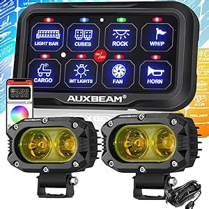 Amazon Auxbeam LED Amber Fog Light 4Inch 60W Led Amber Driving