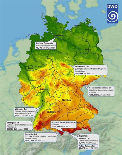 Dwd War Hierzulande Das Zw Lfte Zu Warme Jahr In Folge