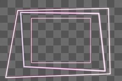 Glowing Pink Neon Frame Design Premium Png Rawpixel