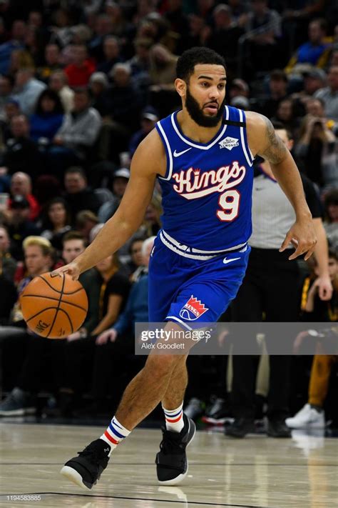 Cory Joseph of the Sacramento Kings in action during a game against ...