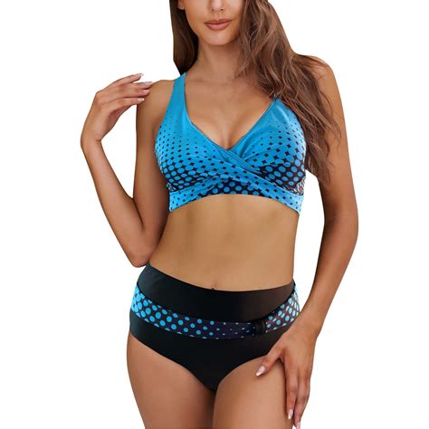 Quyuon Womens Piece Bikini Push Up Swinsuit Modest Athletic Swimming