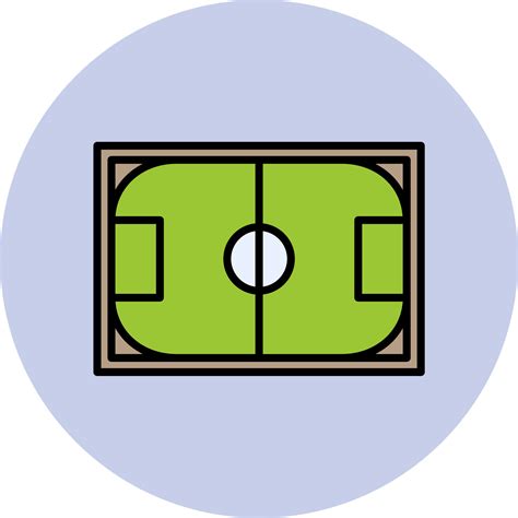 Football Pitch Vector Icon 21034984 Vector Art at Vecteezy