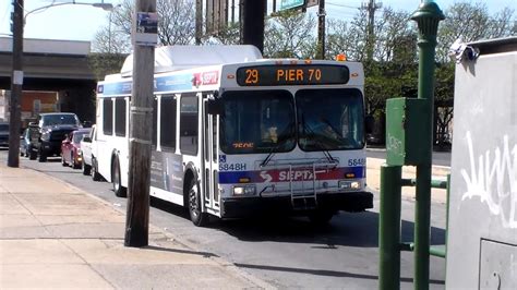 Septa Bus Hybrid New Flyer De40lf 5848h On Route 29 Youtube