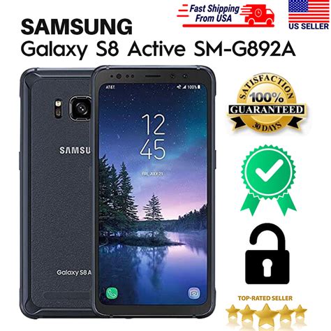 Samsung Galaxy S Active Gb Meteor Gray At T Sm G A Android