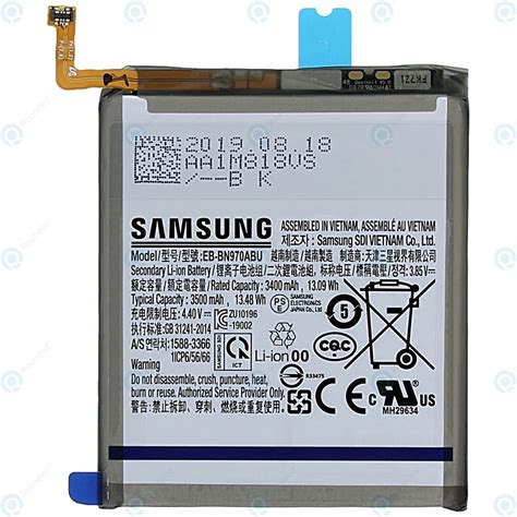 Samsung Galaxy Note Sm N F Battery Eb Bn Abu Mah Gh A