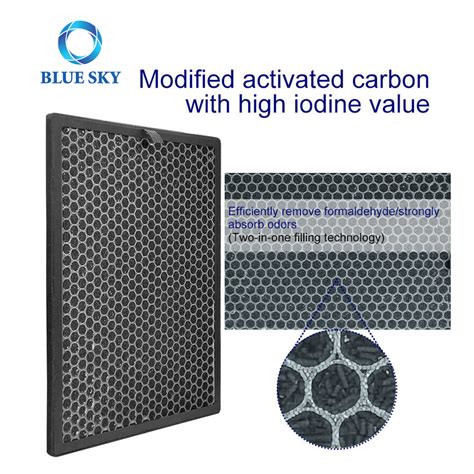 High Quality Sharp Air Purifier Part Activated Carbon Filter Compatible