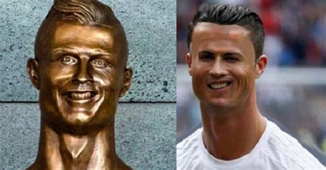 All the things that look like the bronze Cristiano Ronaldo statue.