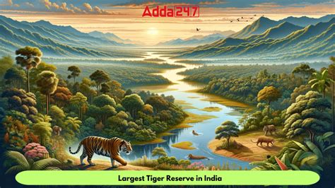 Largest Tiger Reserve in India - Vagmare.com