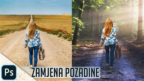 Kako zamijeniti pozadinu u Photoshopu PHOTOSHOP TUTORIAL ZA POČETNIKE