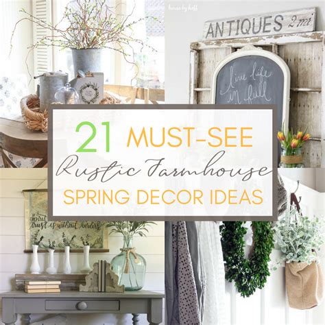 Rustic Farmhouse Decor Is Beautiful In Any Season But It Is Especially