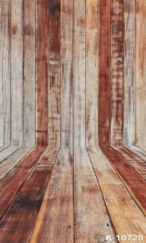 Personalized Wooden Wall Floor Photography Background Wood Backdrops