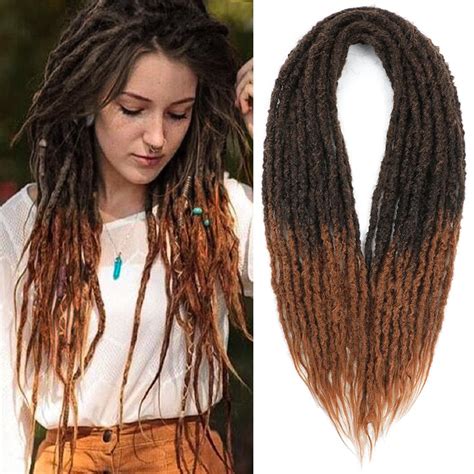 Amazon Ajsowju Textured Dreadlock Synthetic Double Ended Textured