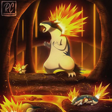 Typhlosion Pokemon Wallpaper