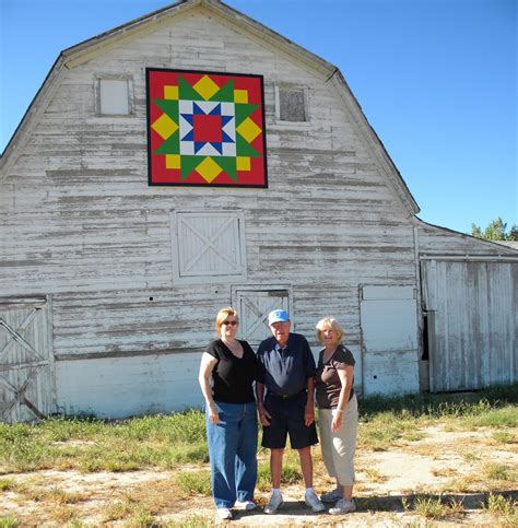 Barn Quilts And The American Quilt Trail Sagebrush And Sunflowers