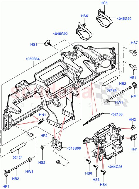 Instrument Panel Upper Internal Components Halewood Uk Parts