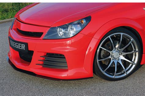 Opel Astra H Передний бампер, Ригер (Rieger) — Купить в интернет ...