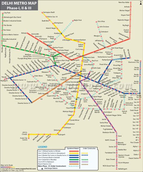 Delhi Metro Map