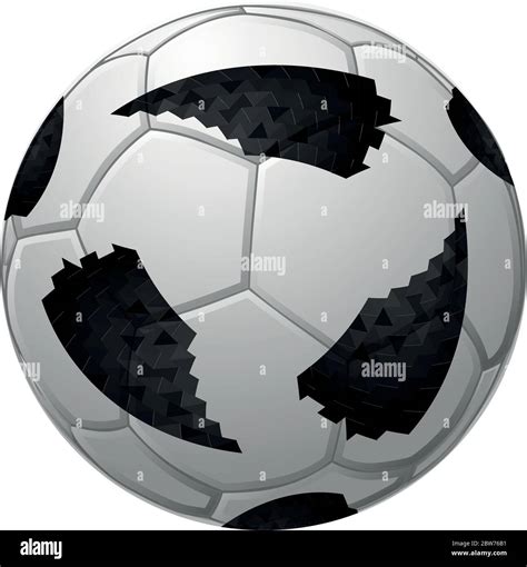 Vector Illustration Of A Europe Soccer Ball Stock Vector Image Art